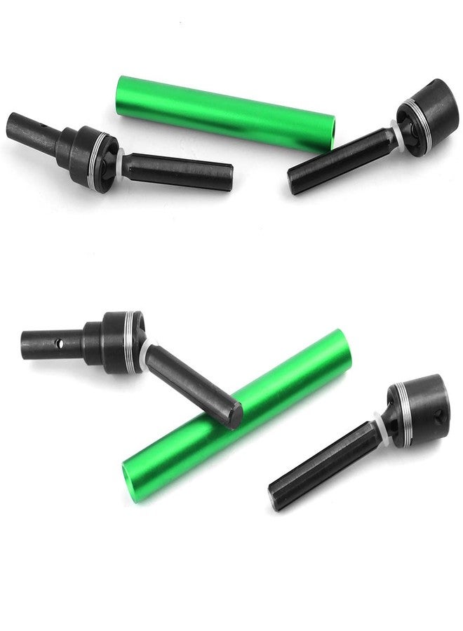 UURCSKY Extended CVD Drive Shaft Upgrades Parts for 1/10 WideMaxx MAXX 2.0 V2 89076-4 RC Car,Replace # 8996X 4pcs/Set (Green) - Image 3